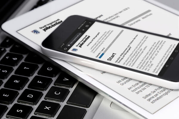 Bild vergrern: Online-Services im Jobcenter